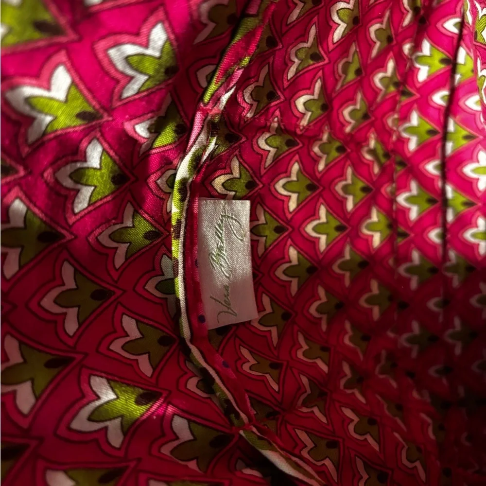 Vera Bradley Pink and Orange Paisley Crossbody Bag